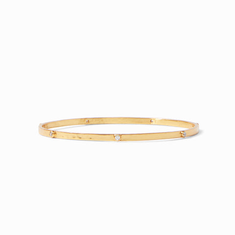 Crescent Stone Bangle