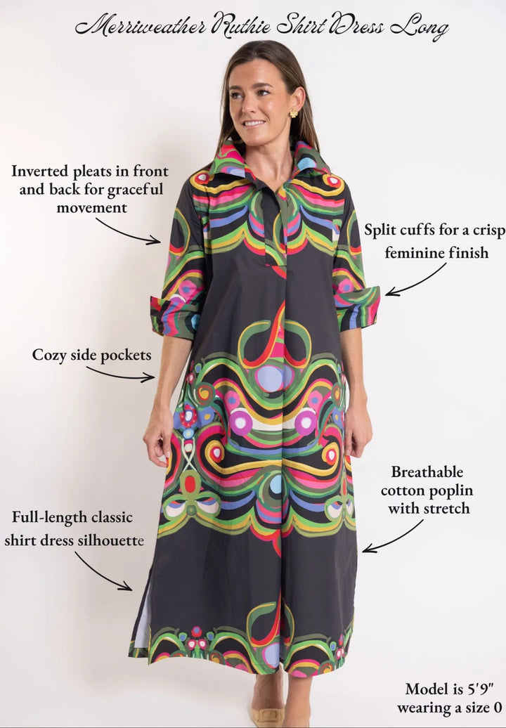 Merriweather© Ruthie Shirt Dress Long