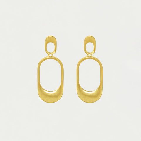 Bleecker Drop Earrings - Gold