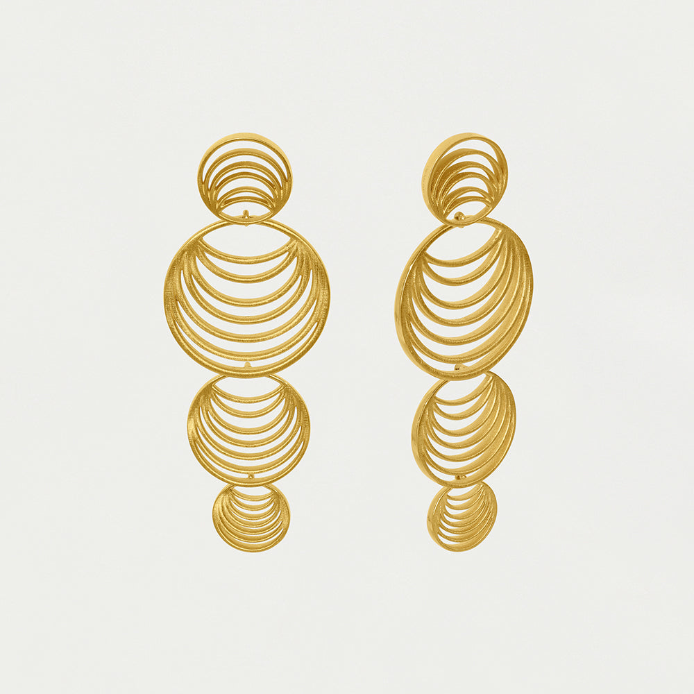 Salvador Long Drop Earrings