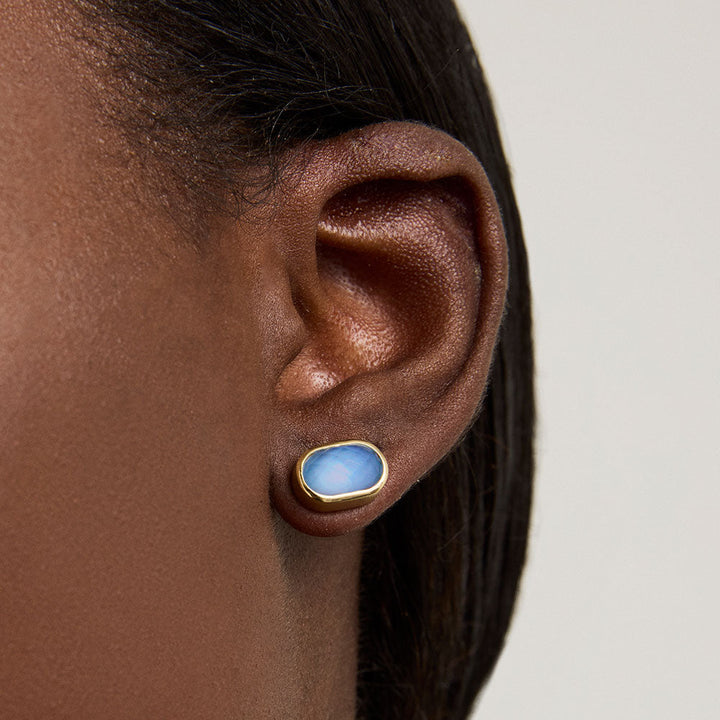 Mercer Gemstone Studs