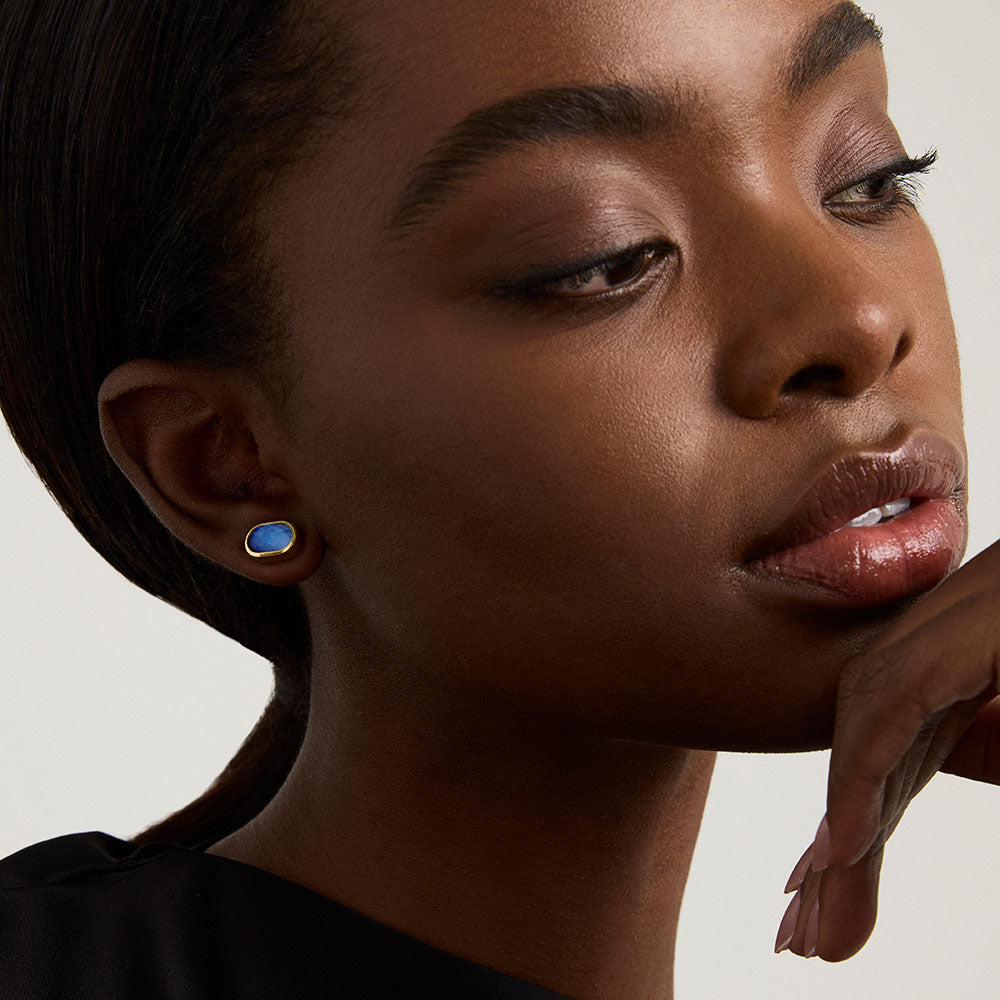 Mercer Gemstone Studs