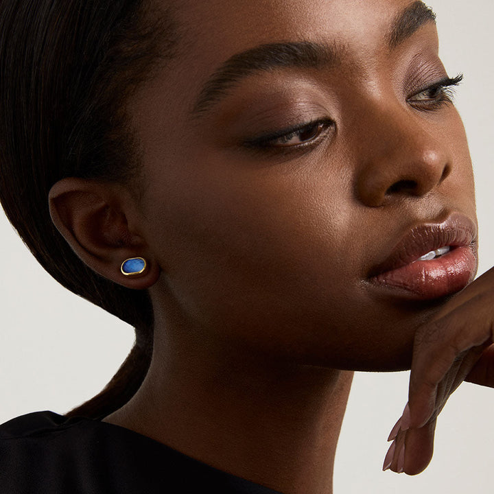 Mercer Gemstone Studs