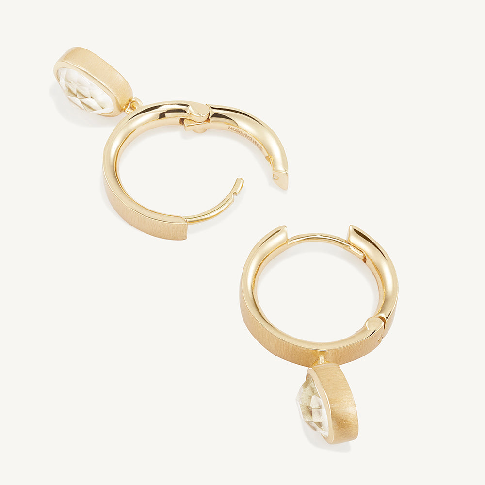 Mercer Gemstone Mini Drop Earrings
