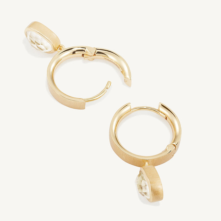 Mercer Gemstone Mini Drop Earrings