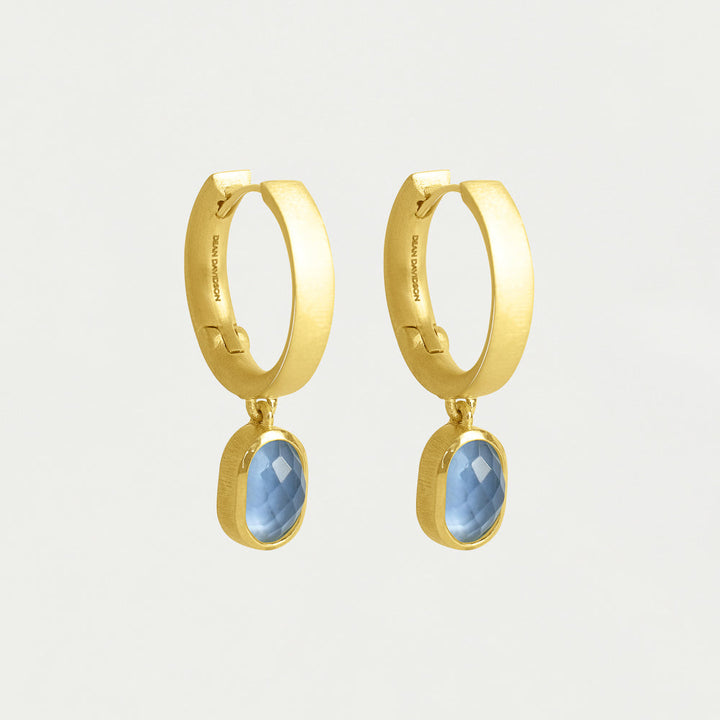 Mercer Gemstone Mini Drop Earrings