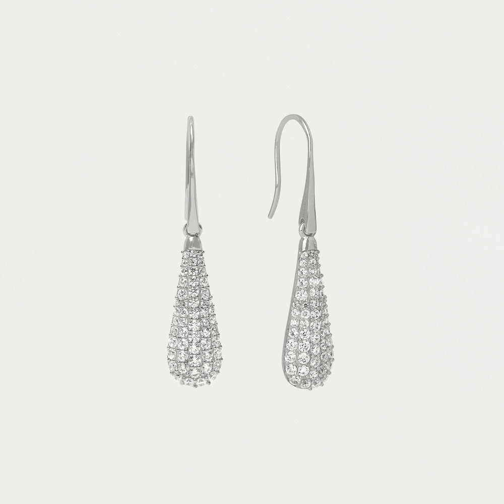 Margaux Pavé Drop Earrings
