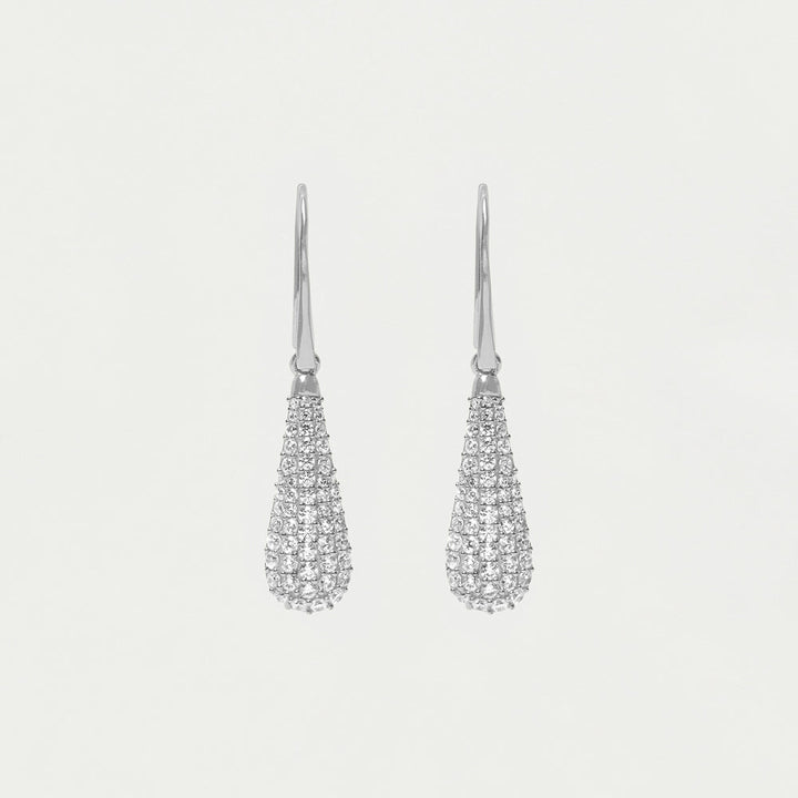 Margaux Pavé Drop Earrings
