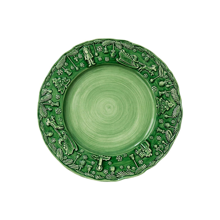 Fiabe di Natale Green Salad Plate