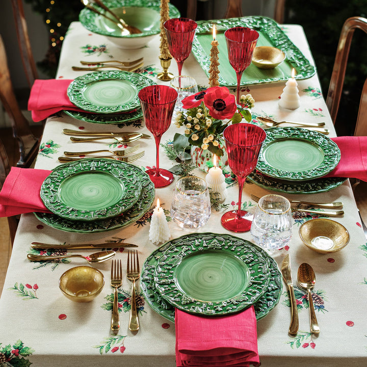 Fiabe di Natale Green Salad Plate