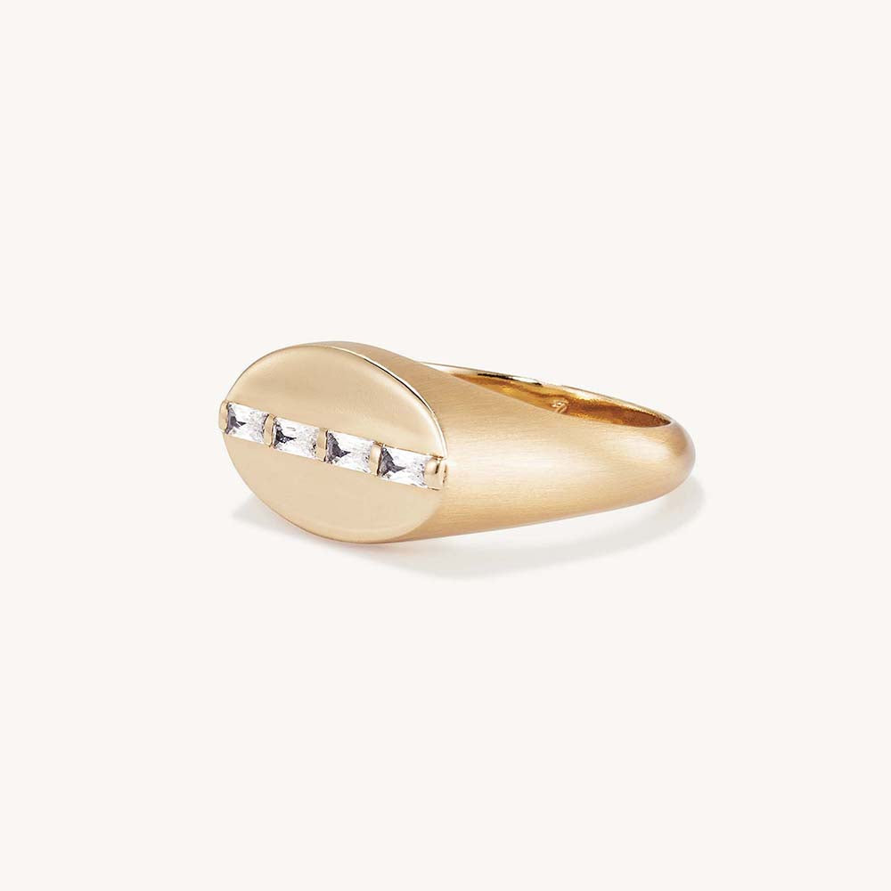 Gemma Signet Ring