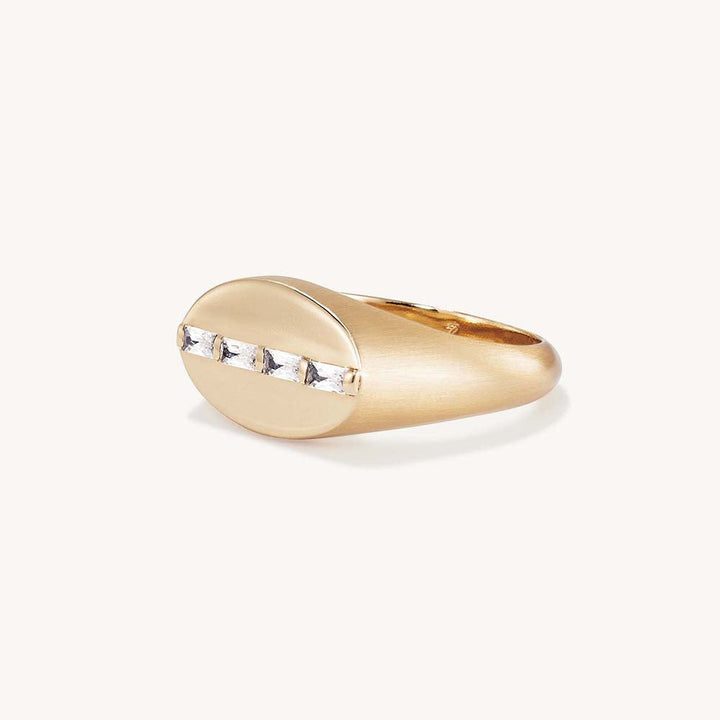 Gemma Signet Ring