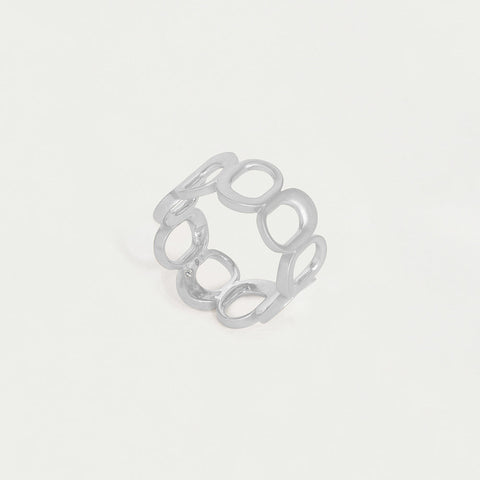 Crosby Link Ring - Silver