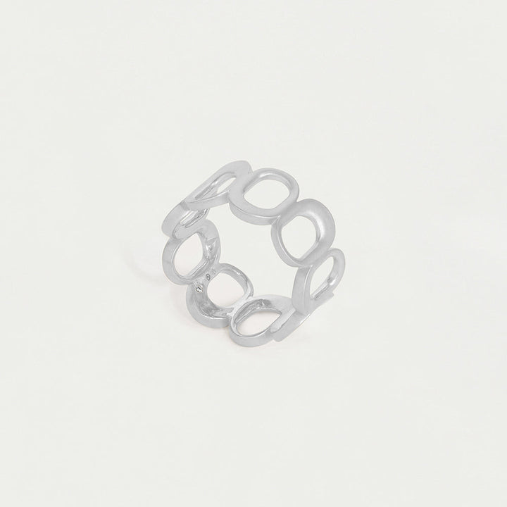 Crosby Link Ring - Silver