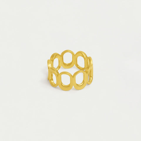 Crosby Link Ring - Gold