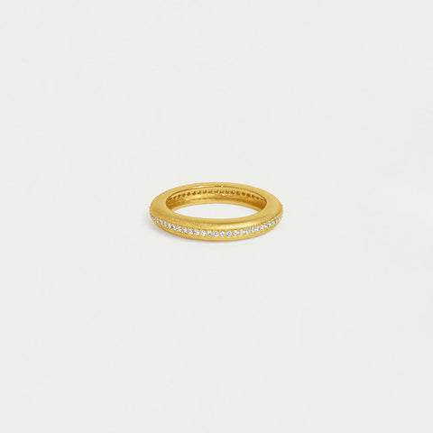 Colette Pavé Stacking Ring - Gold