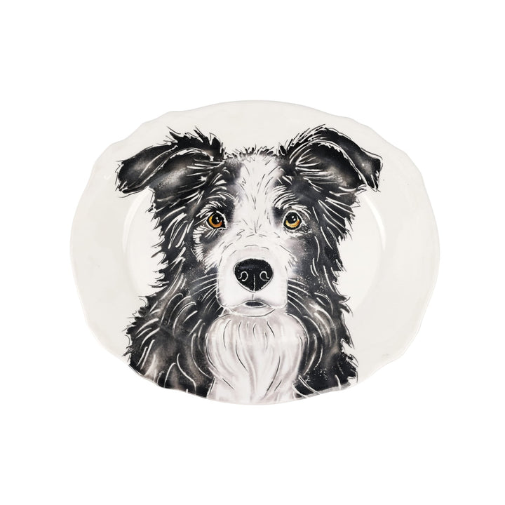 Fattoria Sheep Dog Medium Oval Platter