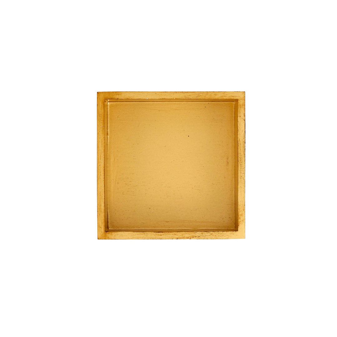 Florentine Wooden Accessories Gold Cocktail Napkin Holder