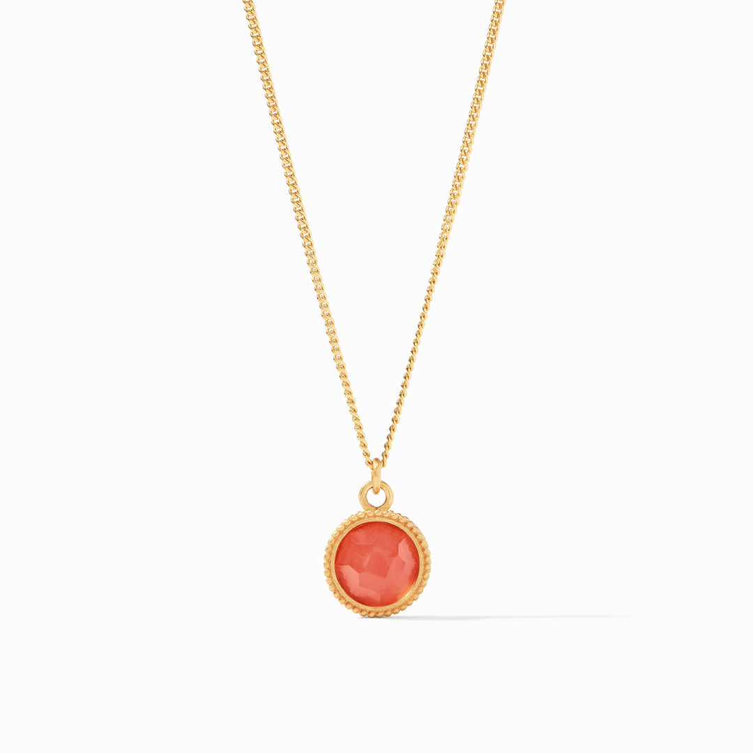 Fleur-de-Lis Solitaire Necklace