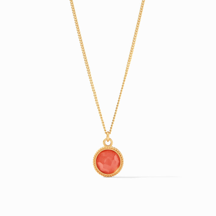 Fleur-de-Lis Solitaire Necklace