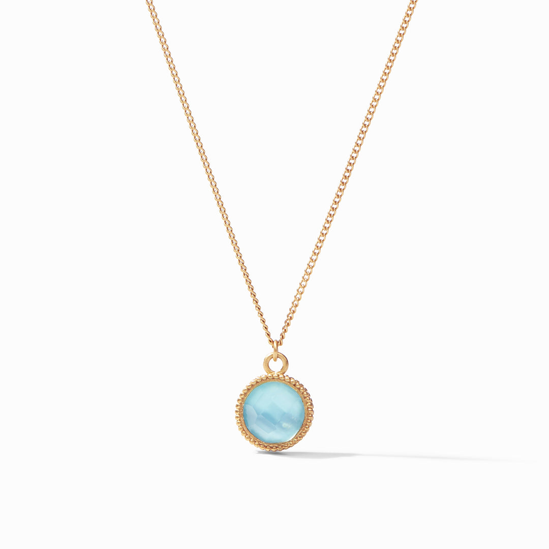 Fleur-de-Lis Solitaire Necklace