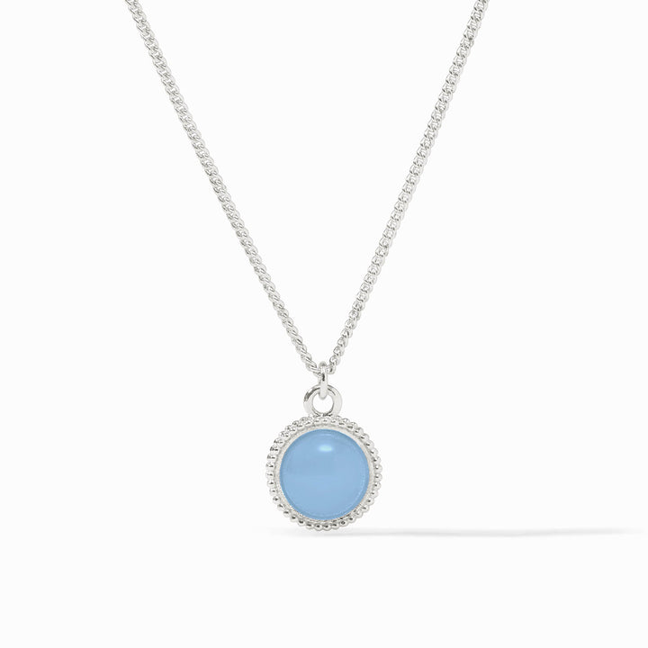 Fleur-de-Lis Solitaire Necklace