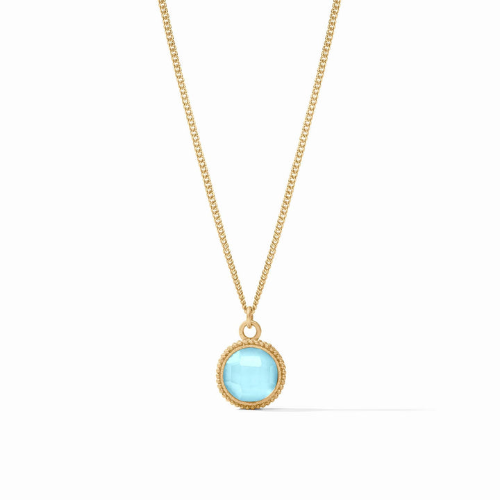 Fleur-de-Lis Solitaire Necklace