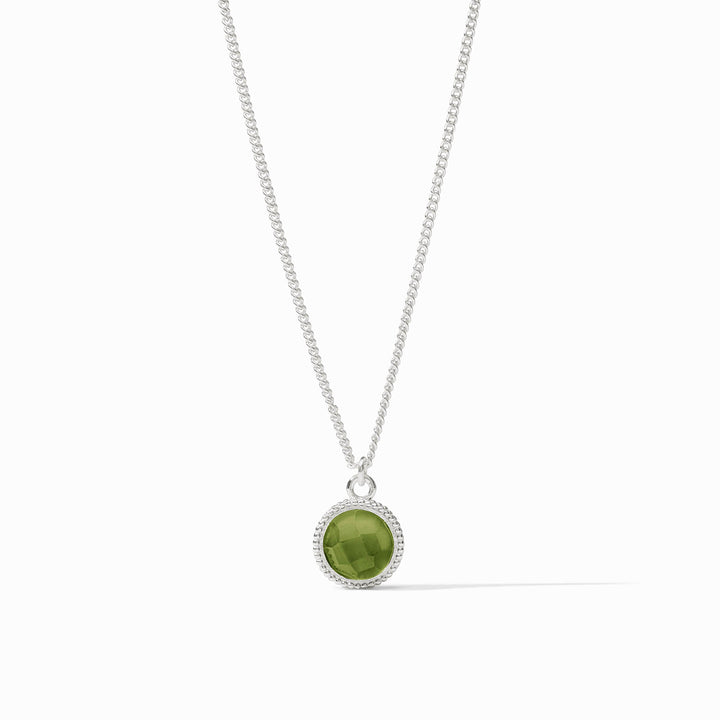 Fleur-de-Lis Solitaire Necklace