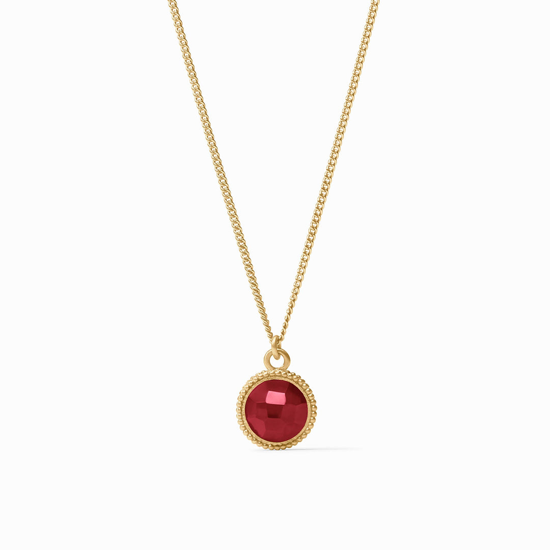 Fleur-de-Lis Solitaire Necklace