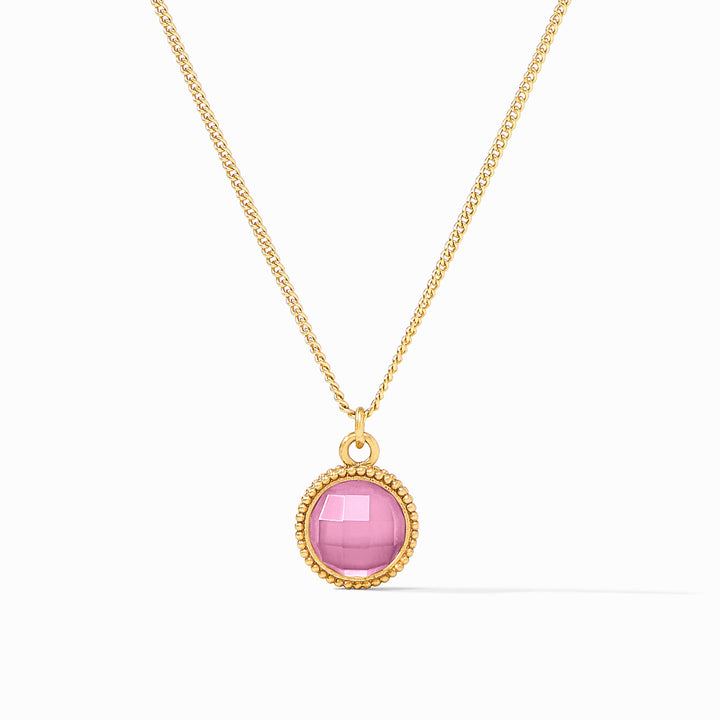 Fleur-de-Lis Solitaire Necklace