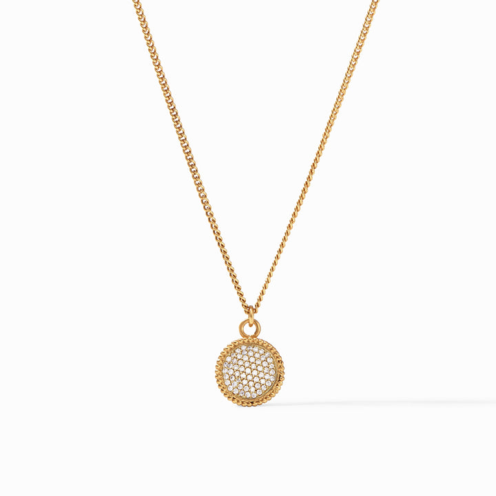 Fleur-de-Lis Solitaire Necklace