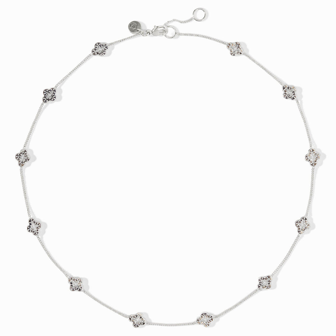 Florentine Demi Delicate Station Necklace