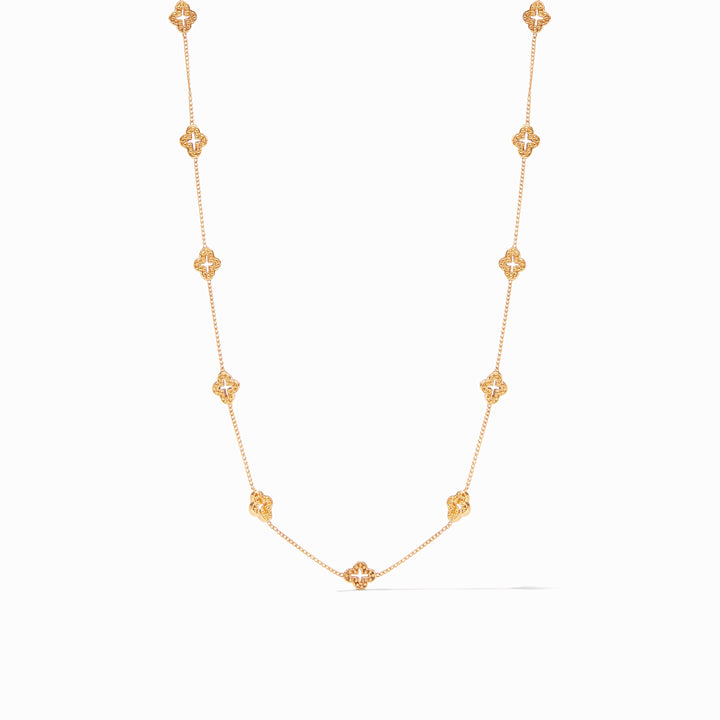 Florentine Demi Delicate Station Necklace