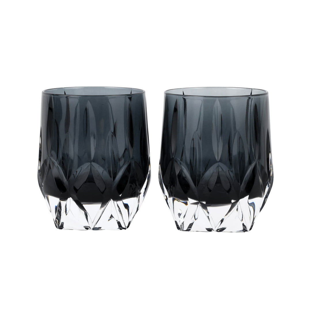 Gemma Onyx Double Old Fashioned - Set of 2