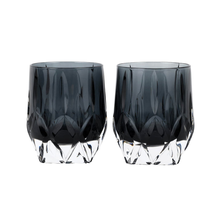 Gemma Onyx Double Old Fashioned - Set of 2