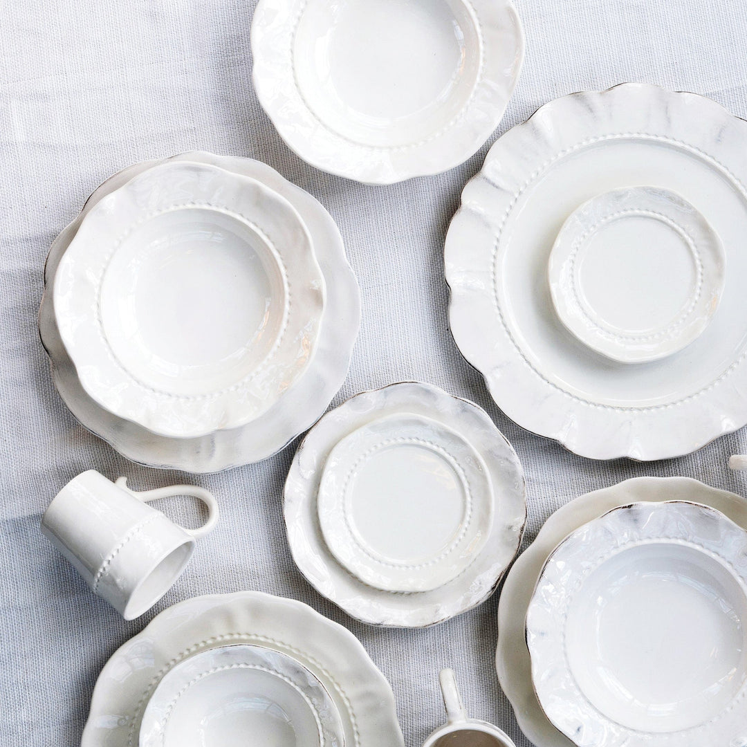 Giorno White Dinner Plate