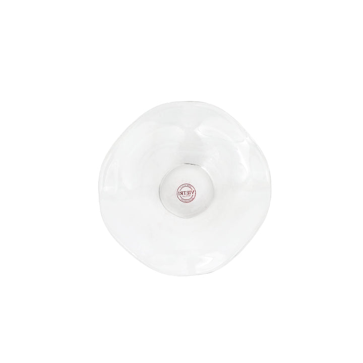 Hibiscus Glass Clear Small Bowl