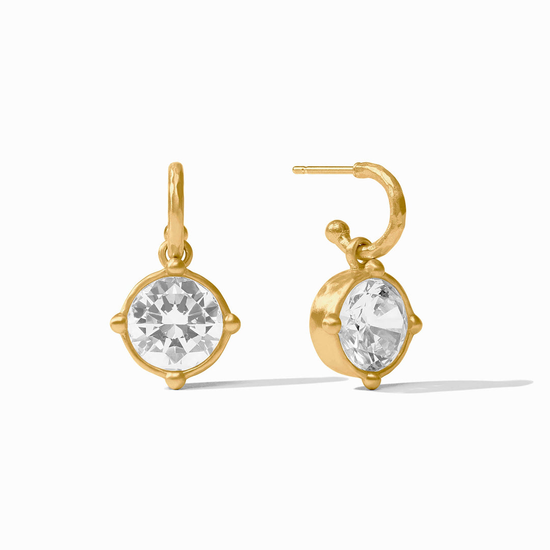 Honeybee Hoop &amp; Charm Earring