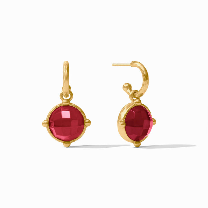 Honeybee Hoop &amp; Charm Earring