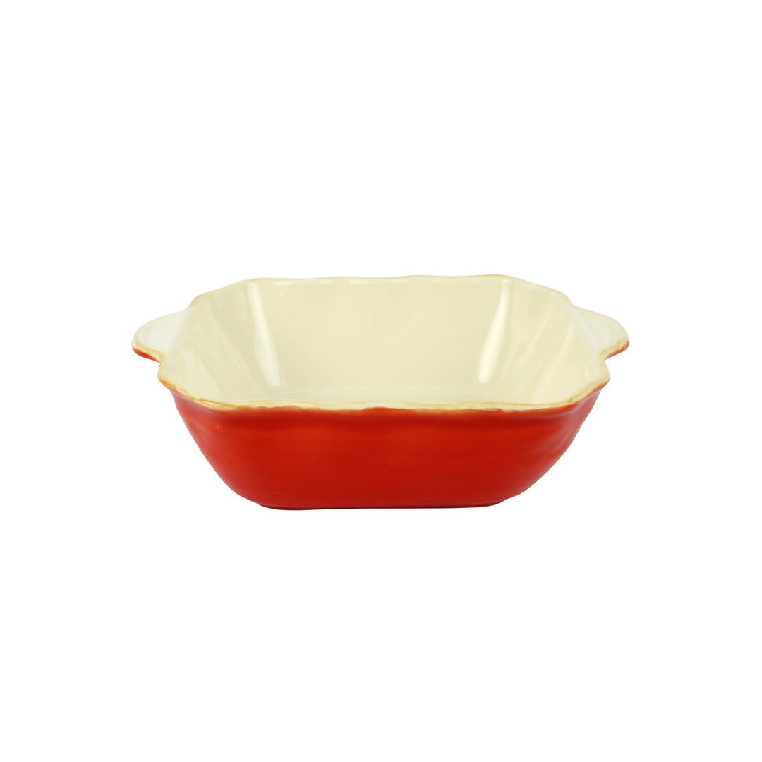 Italian Bakers Red Medium Square Bakers