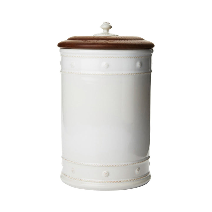 Berry &amp; Thread Kitchen Canister Set of 3 - Whitewash