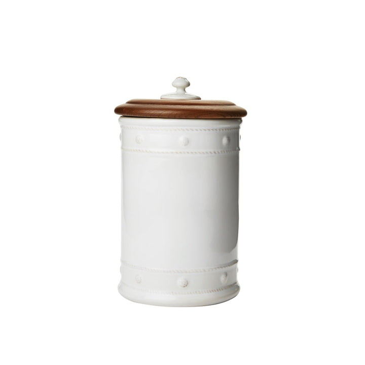 Berry &amp; Thread Kitchen Canister Set of 3 - Whitewash