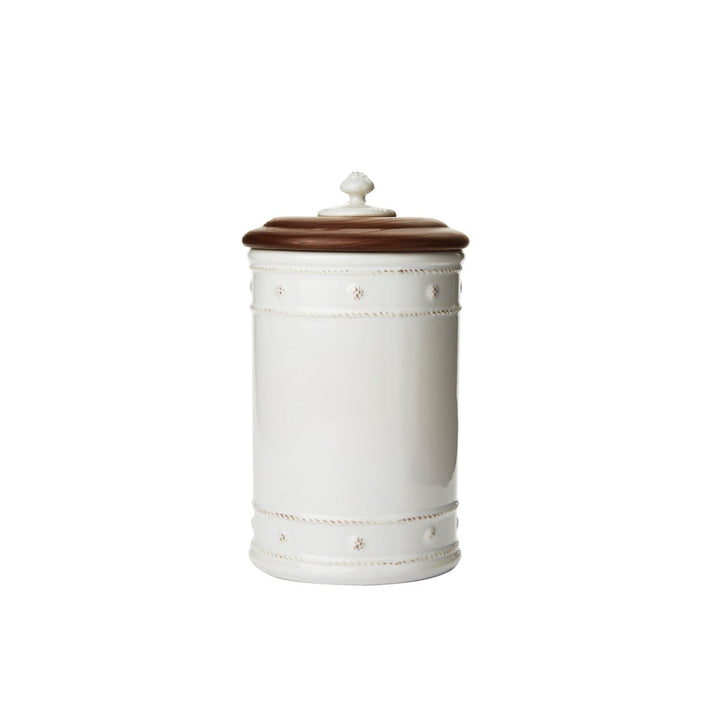 Berry &amp; Thread Kitchen Canister Set of 3 - Whitewash