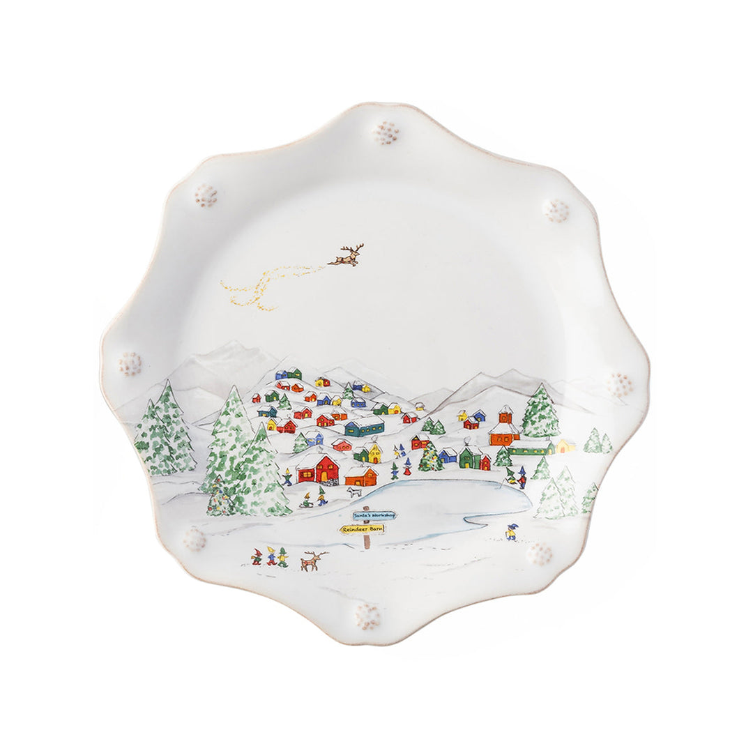Berry & Thread North Pole Dessert/Salad Plate Assorted Set/4