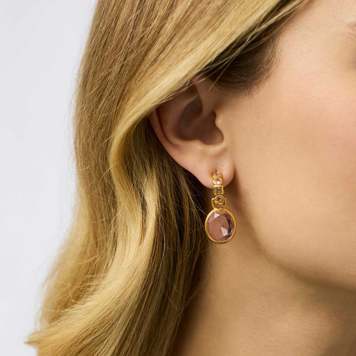 Jolie Hoop &amp; Charm Earring