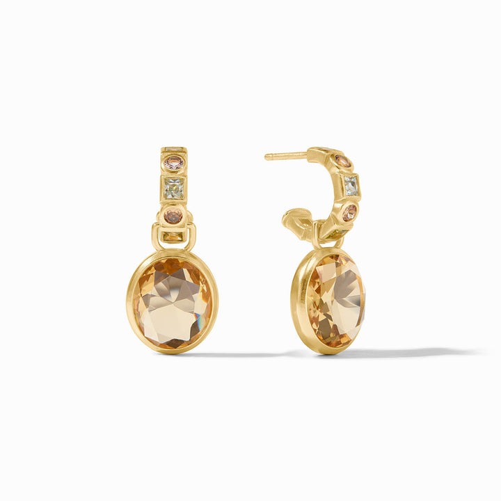 Jolie Hoop &amp; Charm Earring
