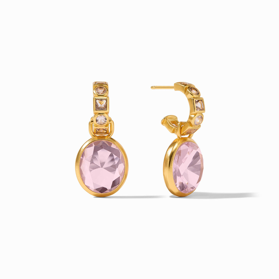 Jolie Hoop &amp; Charm Earring
