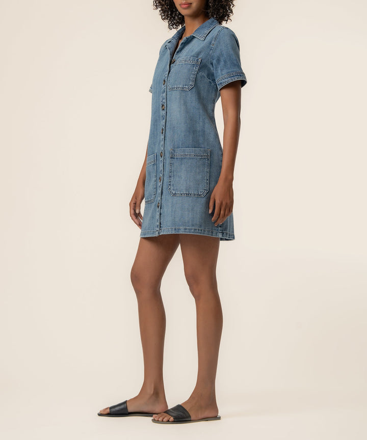 Parker Denim Dress, Exclusive in Unfailing Wash