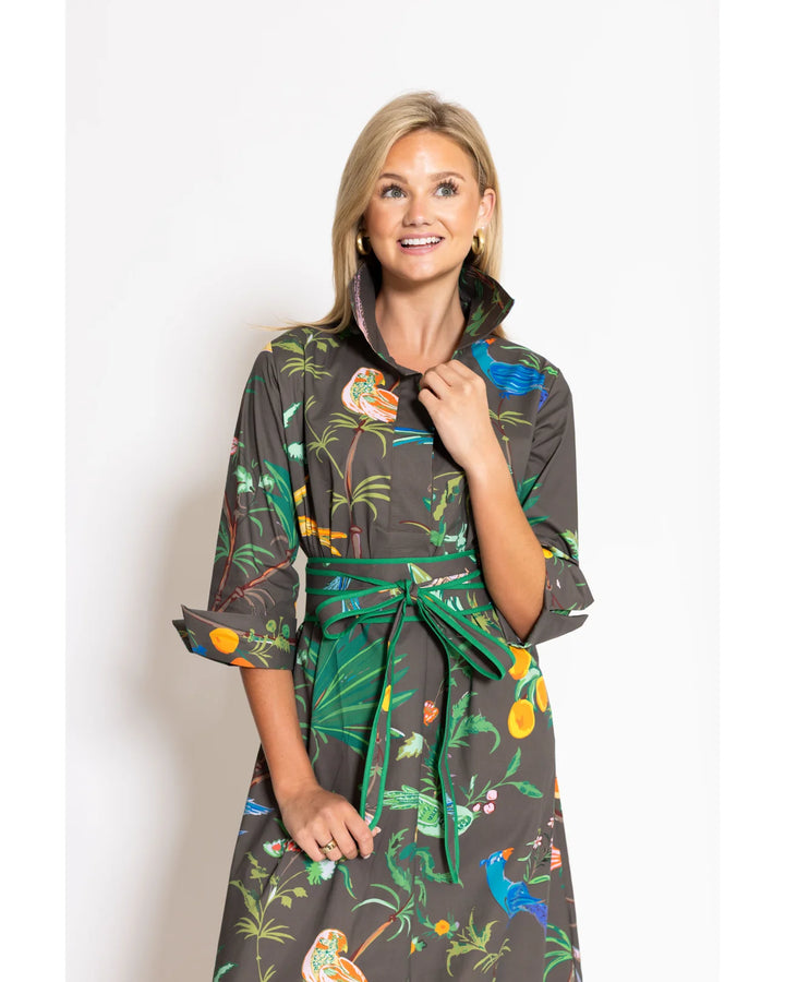 Feather Frolic© Ruthie Shirt Dress Long
