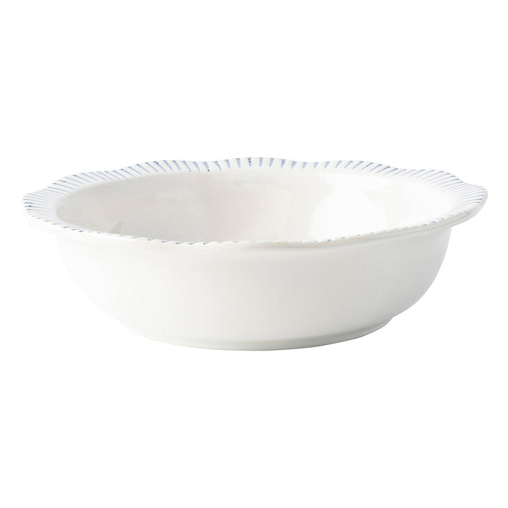 Sitio Stripe 12" Serving Bowl - Indigo